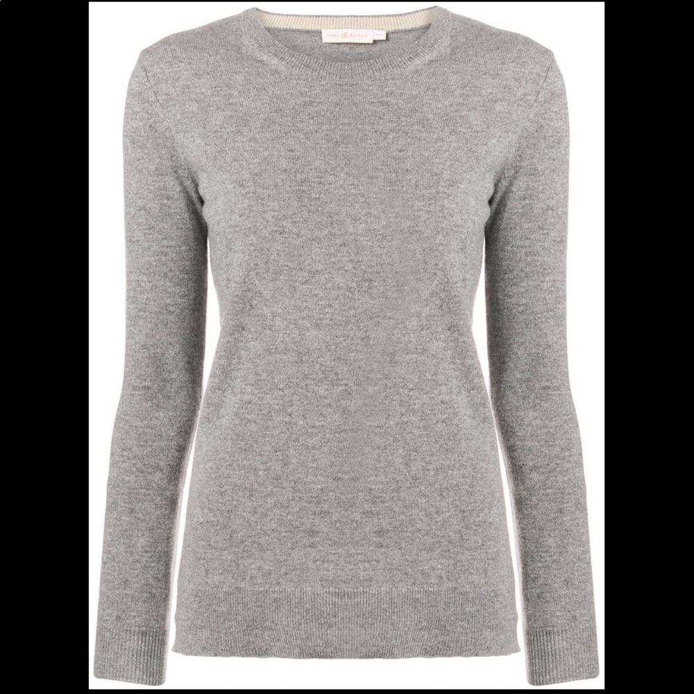 Tory Burch Bella Cashmere Crew Neck Sweater